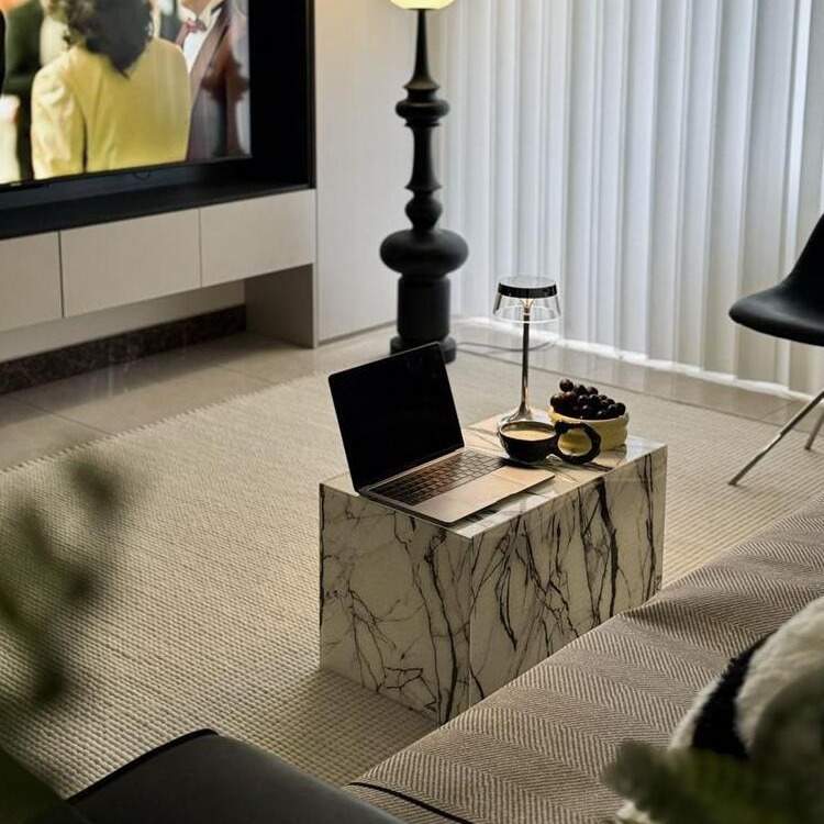 阳台简约茶几沙发客厅透明边几家用轻奢角几小户型极简床头小桌子