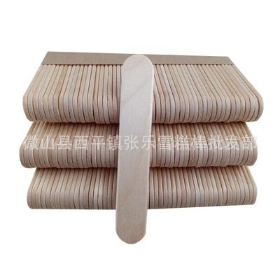 直销雪糕棒80*15*2mm面曲原色i冰糕棍木棒手工模