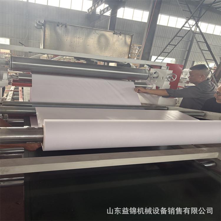 卷材离型纸不干胶平贴机EVA橡塑海绵贴纸机pvc地板压敏胶复合机