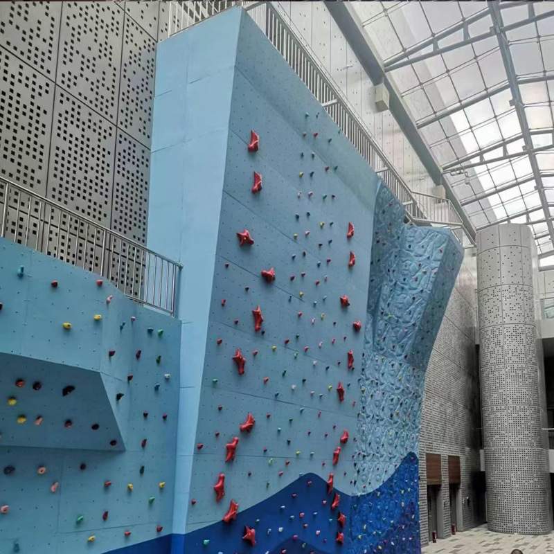 985生产安装大型非标攀岩墙儿童攀爬墙户外攀岩游乐建造施工