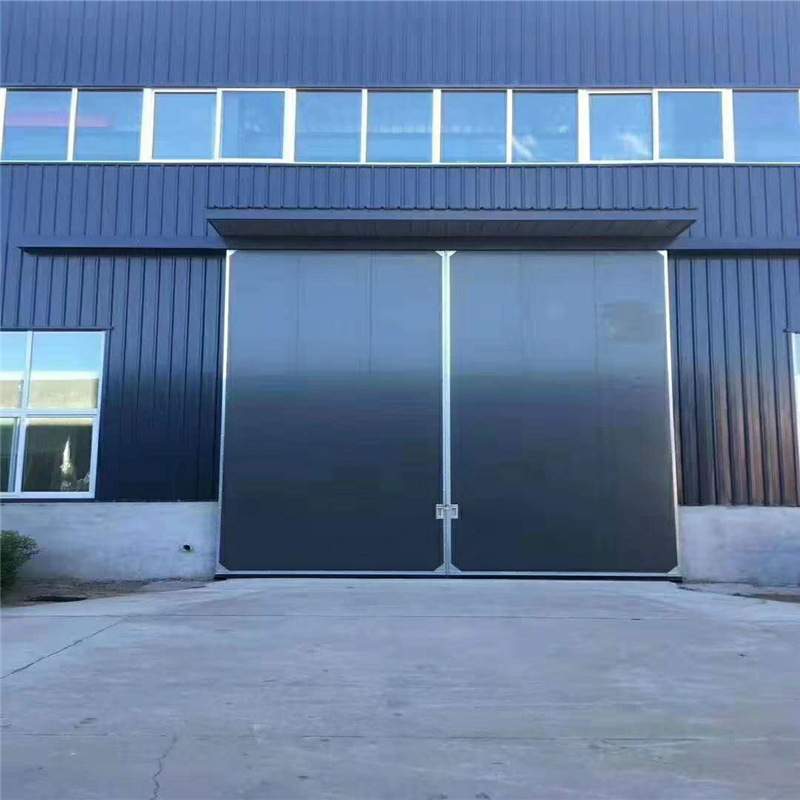 工业平开门 对开推拉平移折叠粮仓配电室大门 保温抗风工业门钢制