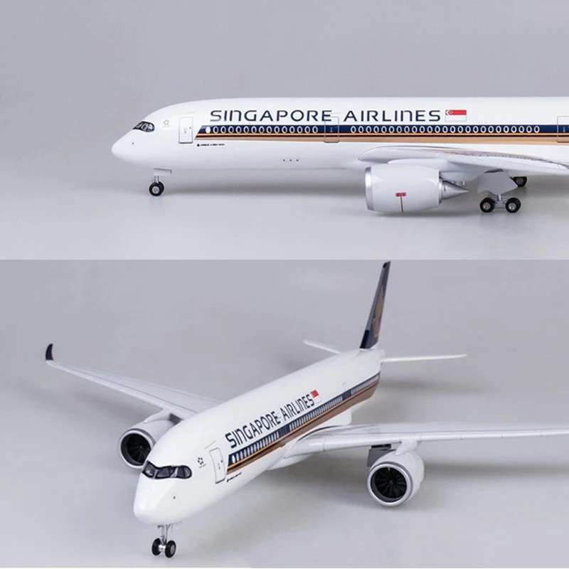 47cmA350汉莎A350越南A350土耳其飞机模型 A350原机型带起落架