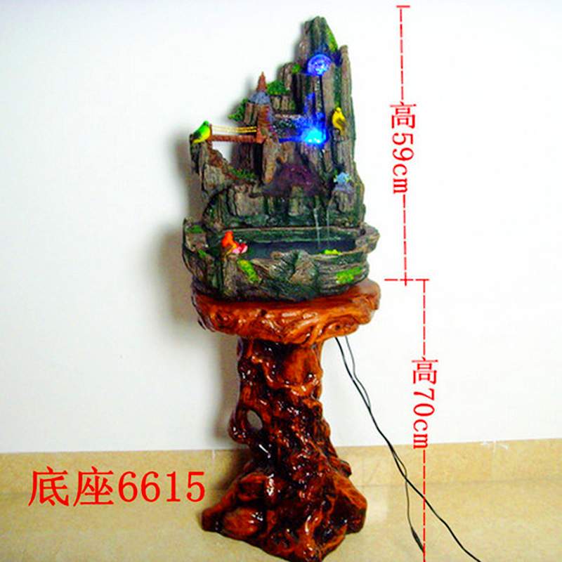 假山盆景增高垫摆件仿木根雕树脂工艺品底座搭配盆栽园艺支架包邮