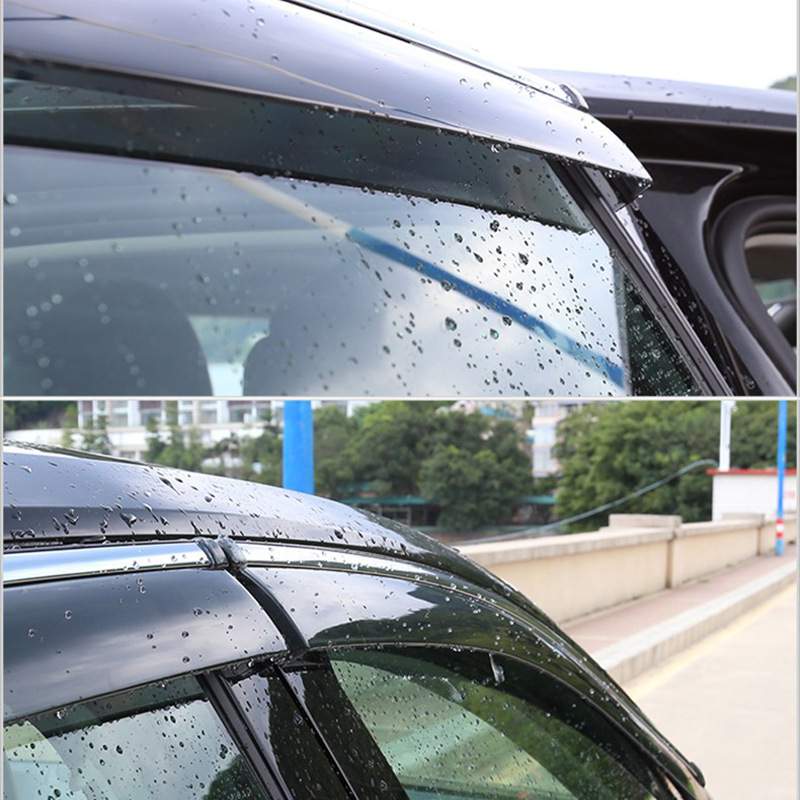 亿华直销汽车晴雨挡汽车雨眉捷达雨眉汽车遮阳挡亚克力遮阳挡
