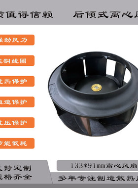 13391通讯机柜散热离心风扇 13391涡轮式离心风机 9W1TJ48P0H61