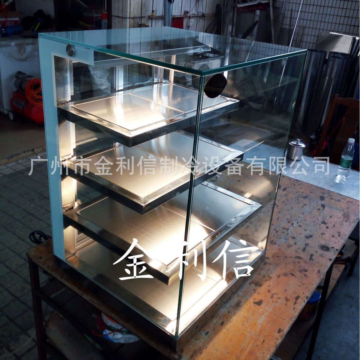 台面3层新款直角韭菜包保温柜老公饼保温箱泡芙炸鸡块暖酥柜