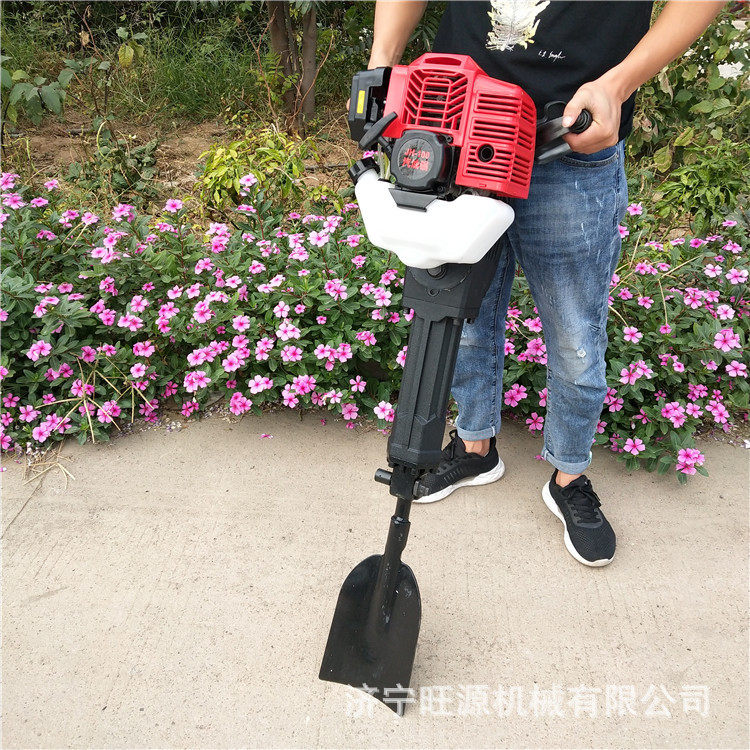 手提式挖树机 果园打桩机挖树坑机 小型便携挖树机
