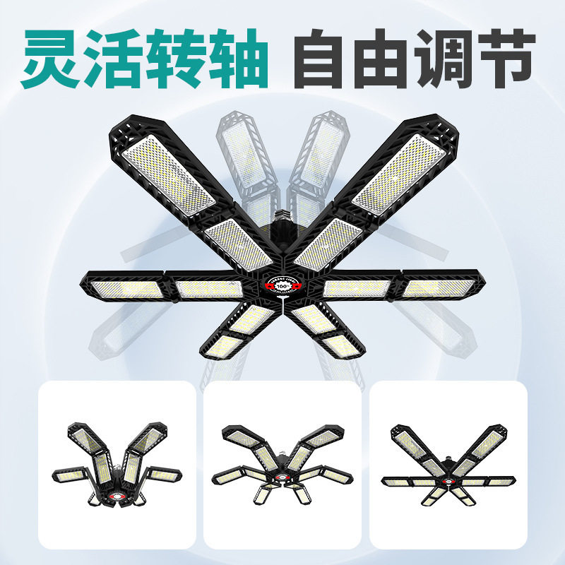 2023新款LED工矿灯节能折叠