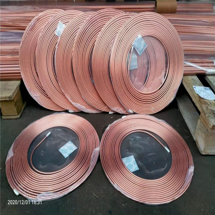 定制批发铜管加工铜管TP2紫铜管脱脂铜管TP2脱氧紫铜管全国供货