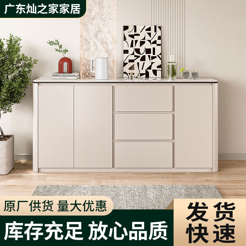 意式轻奢大容量储物斗柜