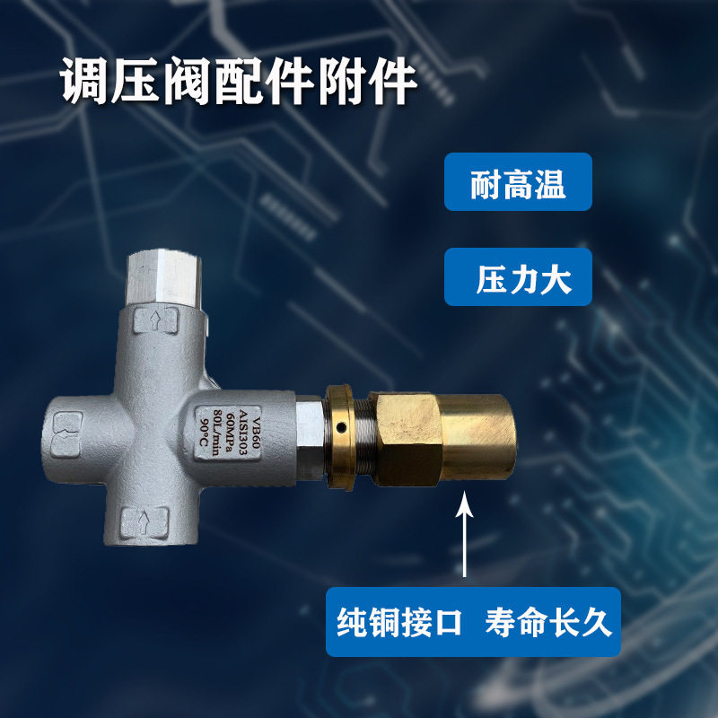 进口500公斤清洗机调压阀配件
