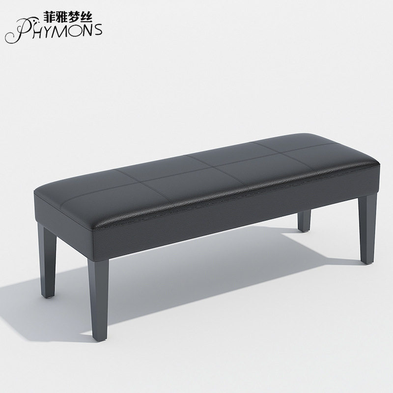 现代简约床尾凳卧室长方形入户试换鞋凳脚踏榻前床边长条凳沙发凳