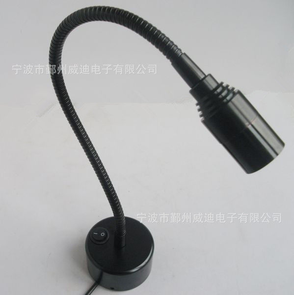 灯具灯饰 1W纯铝LED软管射灯led床头灯壁灯镜前灯照画灯阅读射灯