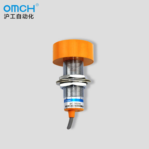 沪工大头 SC-3025A 接近开关三线npn常开24v直流 M24感应距离25mm