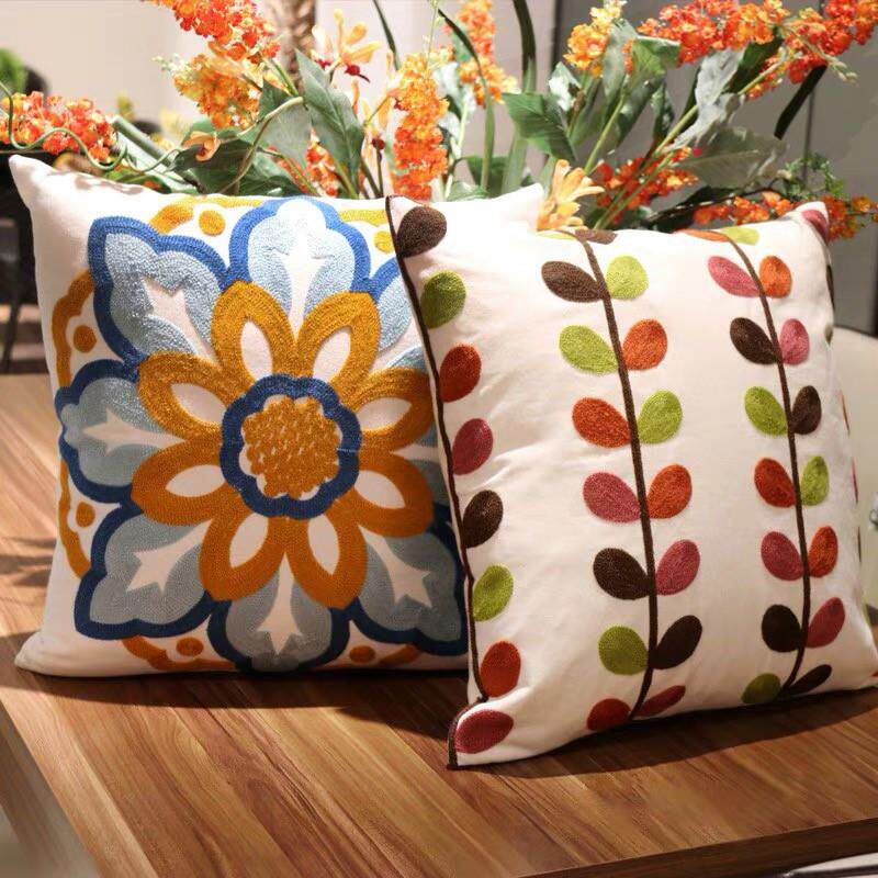Throw pillow sofa back cushion cover velvet Pillow case图片