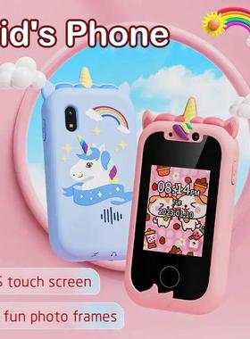 Kids Smart Phone Camera Toys Touchscreen Learning Toy for 3-