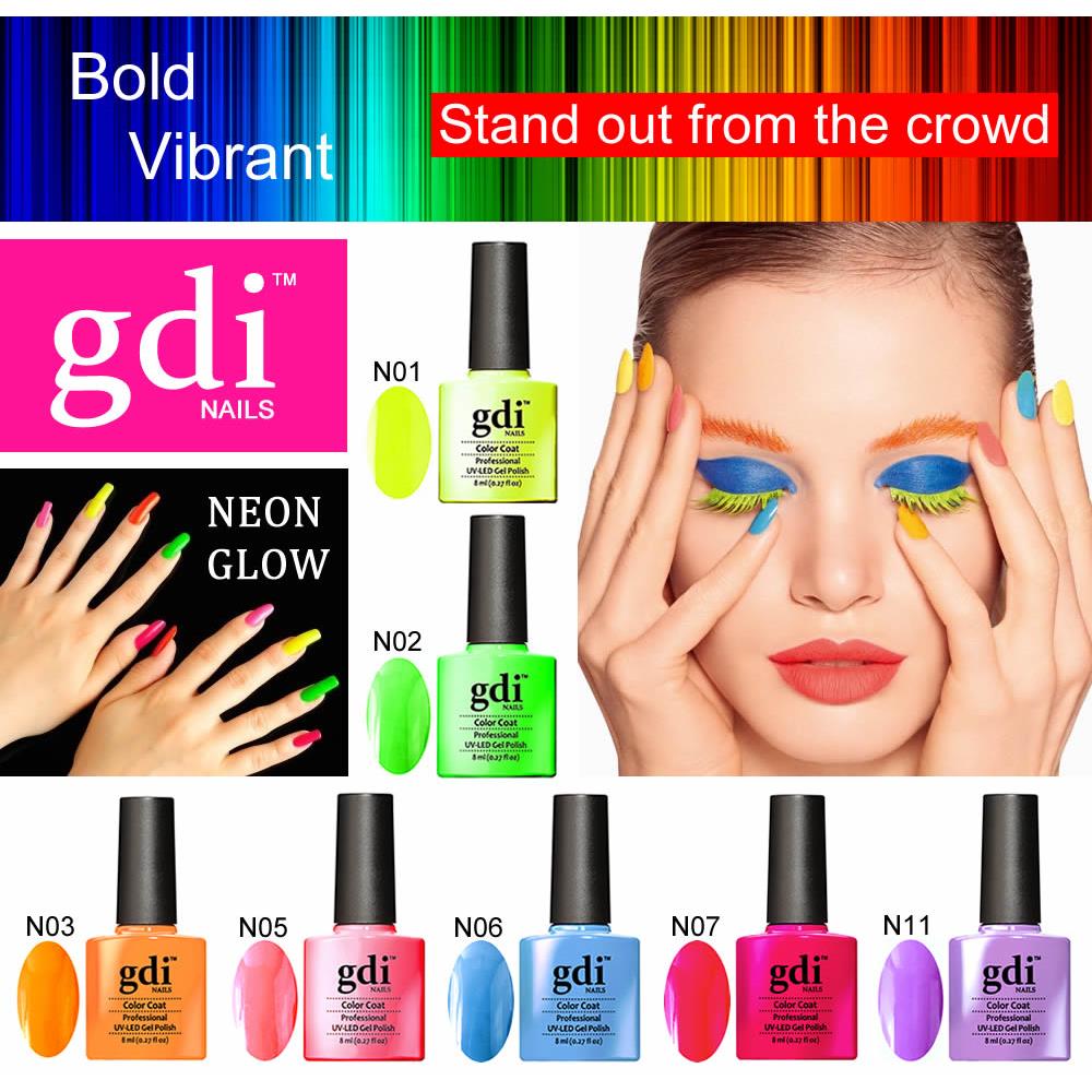 GDI Nails - Vibrant UV LED Soak Off Gel Nail Polish Varnish