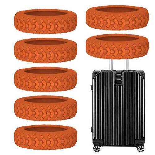 Suitcase Wheels Protector Covers Flexible Luggage Wheel