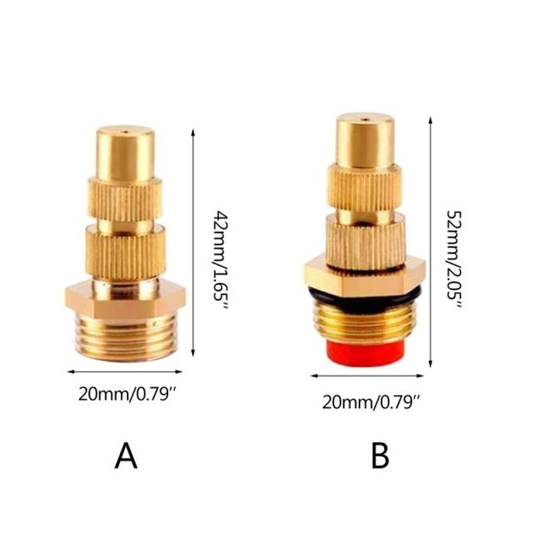 Heavy Duty Twist Hose Nozzle Adjustable 1/2 Jet Sweeper Nozz