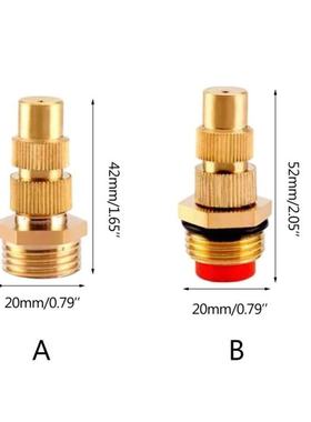 Heavy Duty Twist Hose Nozzle Adjustable 1/2 Jet Sweeper Nozz