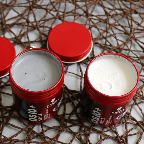 OSIO+ KANFA头发造型发泥男女士定型发蜡哑光清香型送发胶喷雾