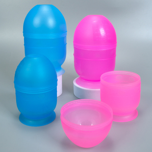 摇摇杯染膏调色搅拌工具理发店发廊美发倒膜用品小大号碗染发焗油