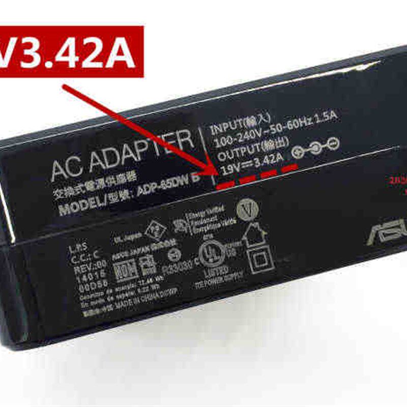 华硕K505B R510V F450 Y583L X550C充电线PA-1650-93电源配接器