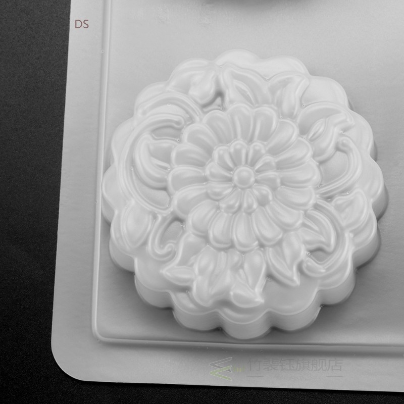 Food Grade Plastic Fondant Mold Cake Mould Mooncake Pattern