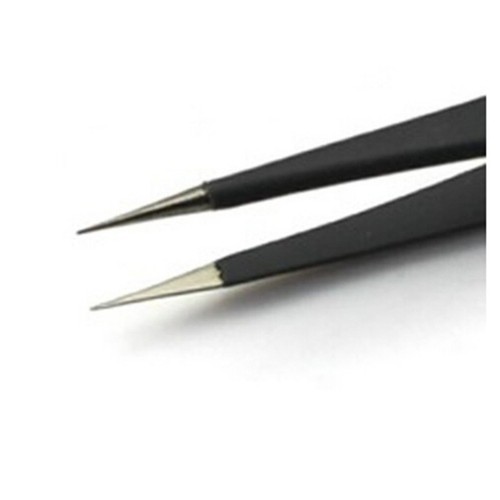 6Pcs Tweezers Anti-static Stainless Steel Tweezers Maintenan