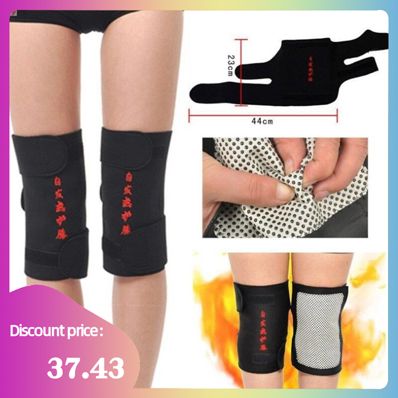1 Pair Self Heating Knee Pads Magnetic Therapy Kneepad Pain