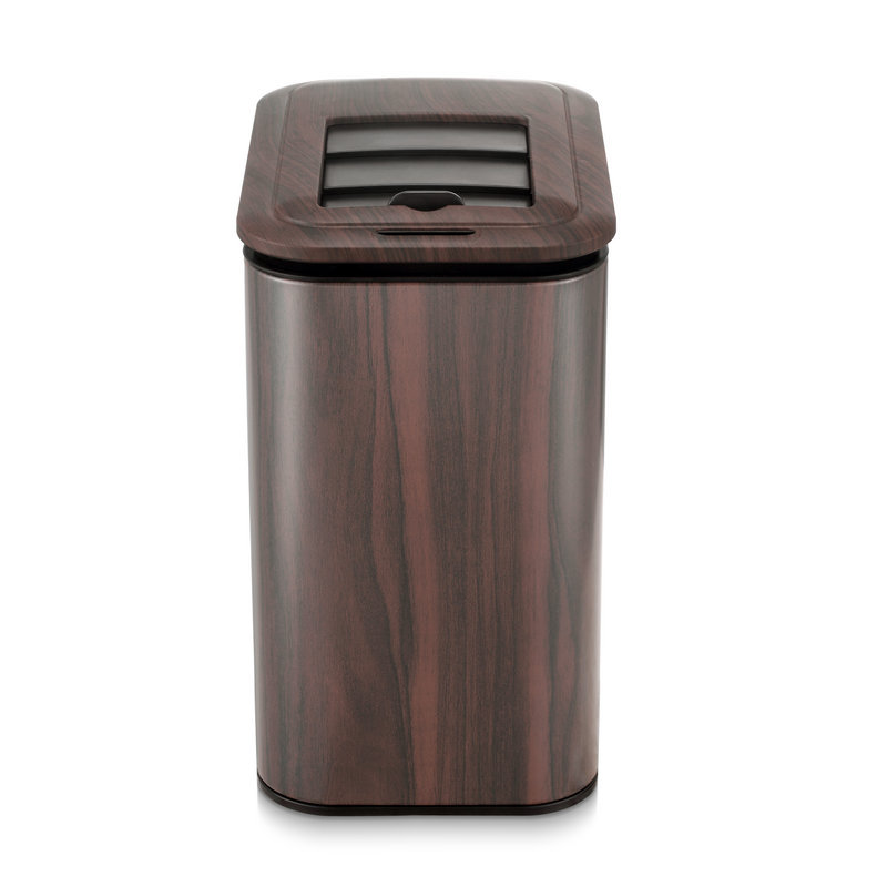 。智能感应不锈钢夹缝垃圾桶创意轻奢家用卫厨房生间脚踢开盖垃圾