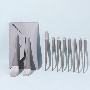 艾诺琪 陶系列10支套刷郁金香初学者套刷散粉刷美妆工具 ENERGY