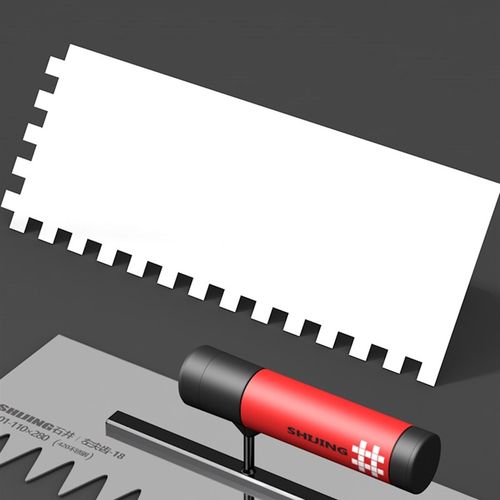 石井不锈钢带齿抹泥刀抹子刮泥刀批批土抹泥砂板批灰刀瓦工铺瓷砖