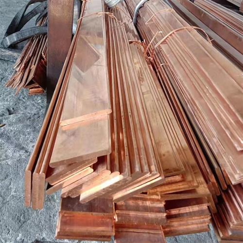 T2紫铜排紫铜棒紫铜板紫铜块模具接地铜排 C1100母线排红铜条扁条