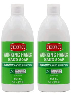 OKeeffes Working Hands Moisturizing Hand Soap  25 Ounce Bo