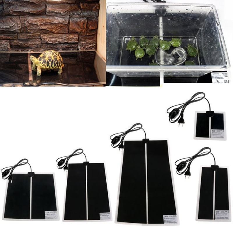 Pet Heating Pad US/EU Plug 5W/7W/14W/28W Adjustable Temperat