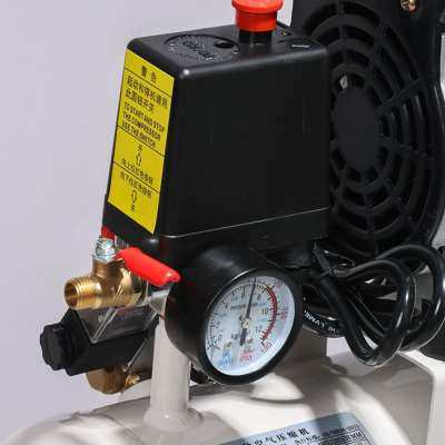 空压机小型无油静音980W15L气泵高压喷漆木工空气压缩机