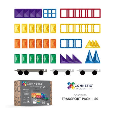 【新品试用】彩虹色运输套装（50pcs）
