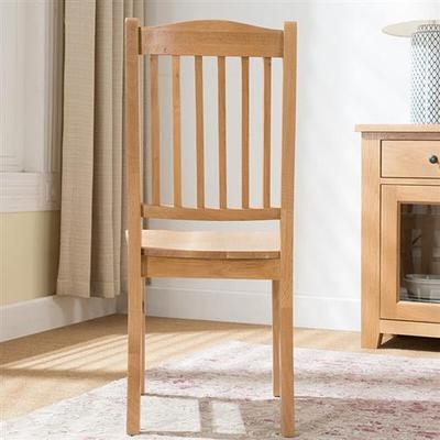 树掌柜 纯实木椅子 靠背餐椅家用白橡木实木书桌椅子 现代简约北