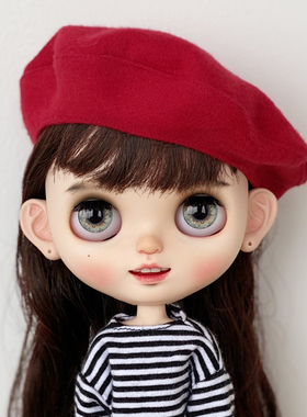 极速newNew Arrival Fashion Beret Hat for Blyth doll Pullip L