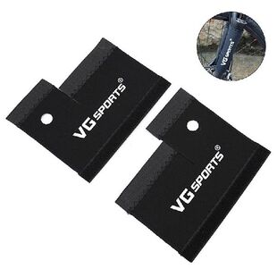 1Pair Mountain Bike Front Fork Protective Pad Frame Wrap