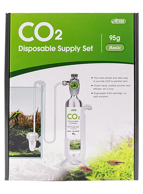 ISTA 伊士达二氧化碳抛弃钢瓶 CO2抛弃式替换钢瓶3支装(95g)