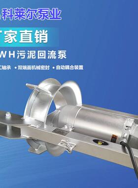 科耐特潜水污泥回流泵 QWH水平轴流泵 回流泵0.55KW