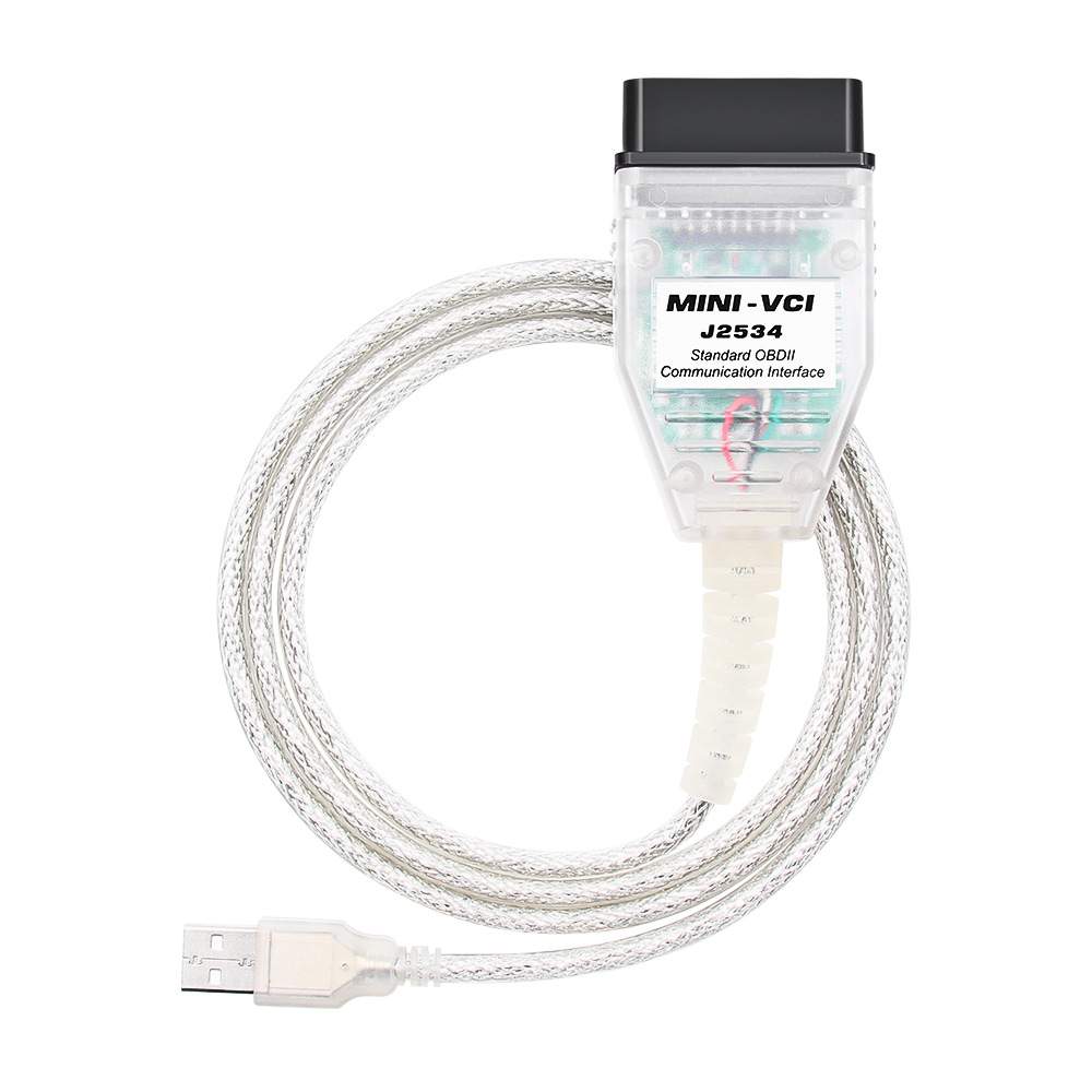 MINI VCI TOYOTATIS J2534 V18.00.008 V17.20.013故障诊断线