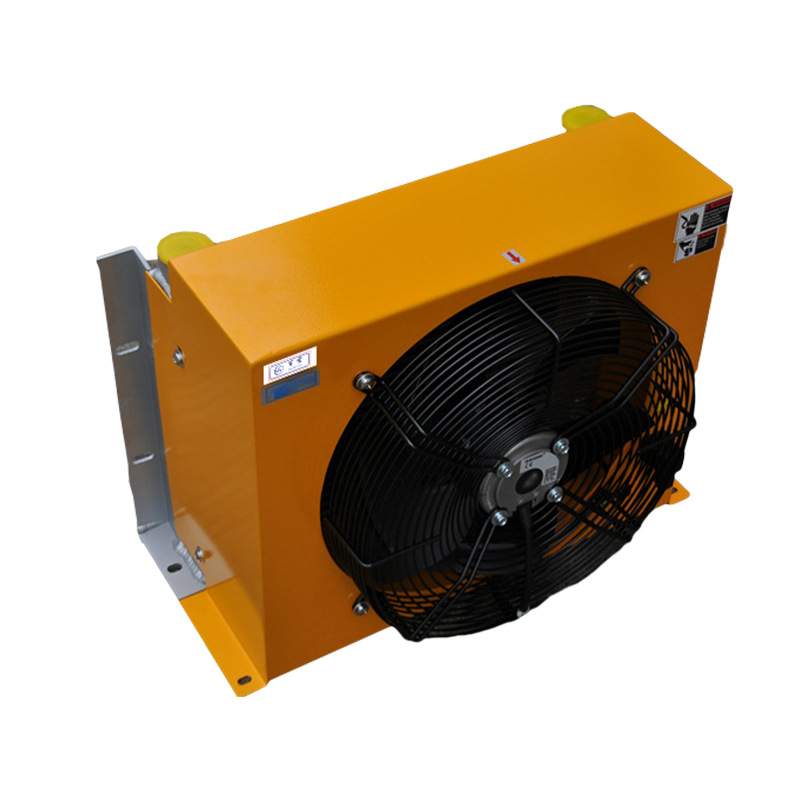 日森风冷却器铝合金AH1680T铝板翅片液压油散热器换热器铝制