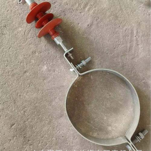 生产绝缘引下线夹进站构架用绝缘金具固定引下线夹