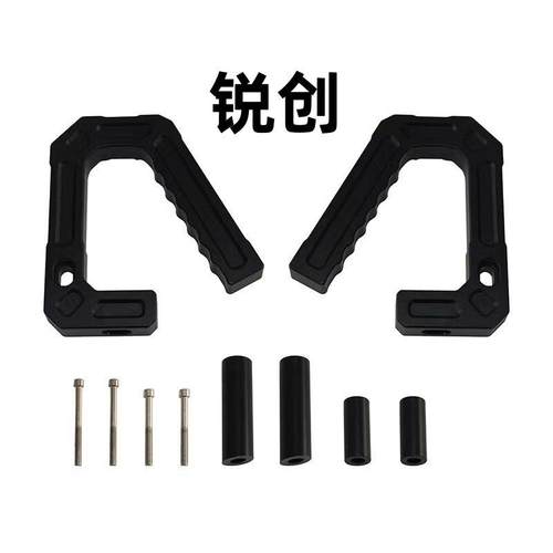 适用2007-2018款吉普牧马人JK前+后抓斗防滚架拉手上车扶手