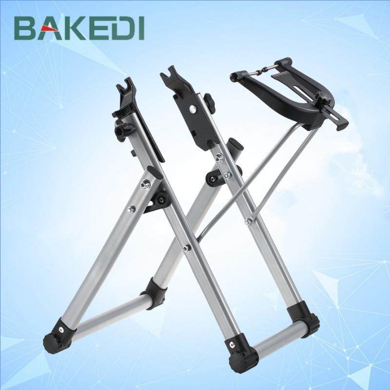 自行车调圈台折叠山地车轮组校正调圈台自行车工具修理维修架