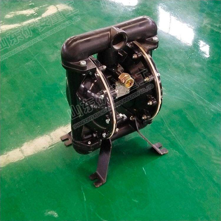 矿用井下自吸气动隔膜泵铸铝材质风动泵BQG150/0.2气动隔膜泵