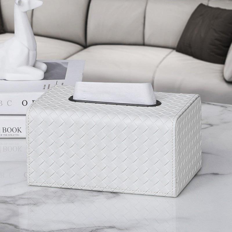 纸巾盒客厅轻奢高档简约现代家用餐厅桌面高级设计感抽纸盒创意